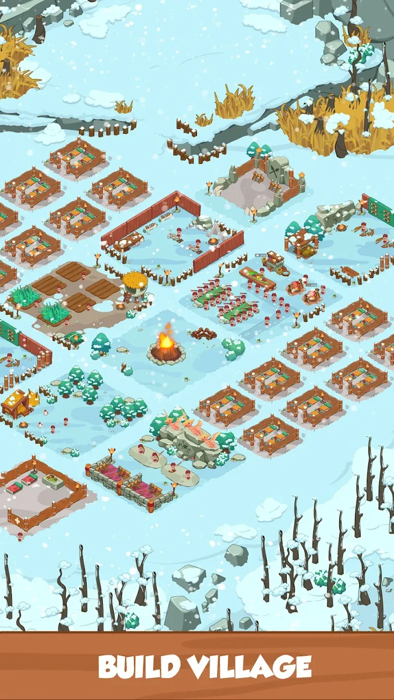 Icy Village: Tycoon Survival Взлом Много Денег Последняя Версия Скачать  Бесплатно MOD APK