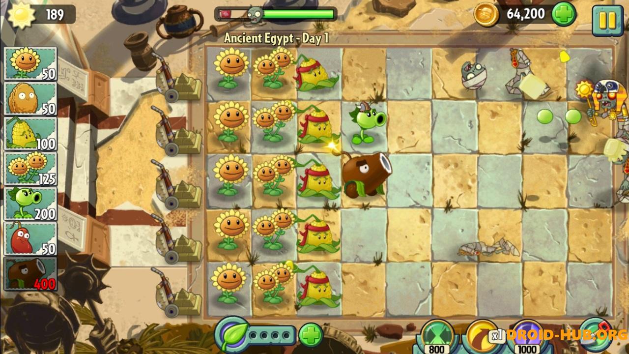 Plants vs Zombies 2 Взлом на Все Растения на Андроид Последняя Версия  Скачать Бесплатно APK