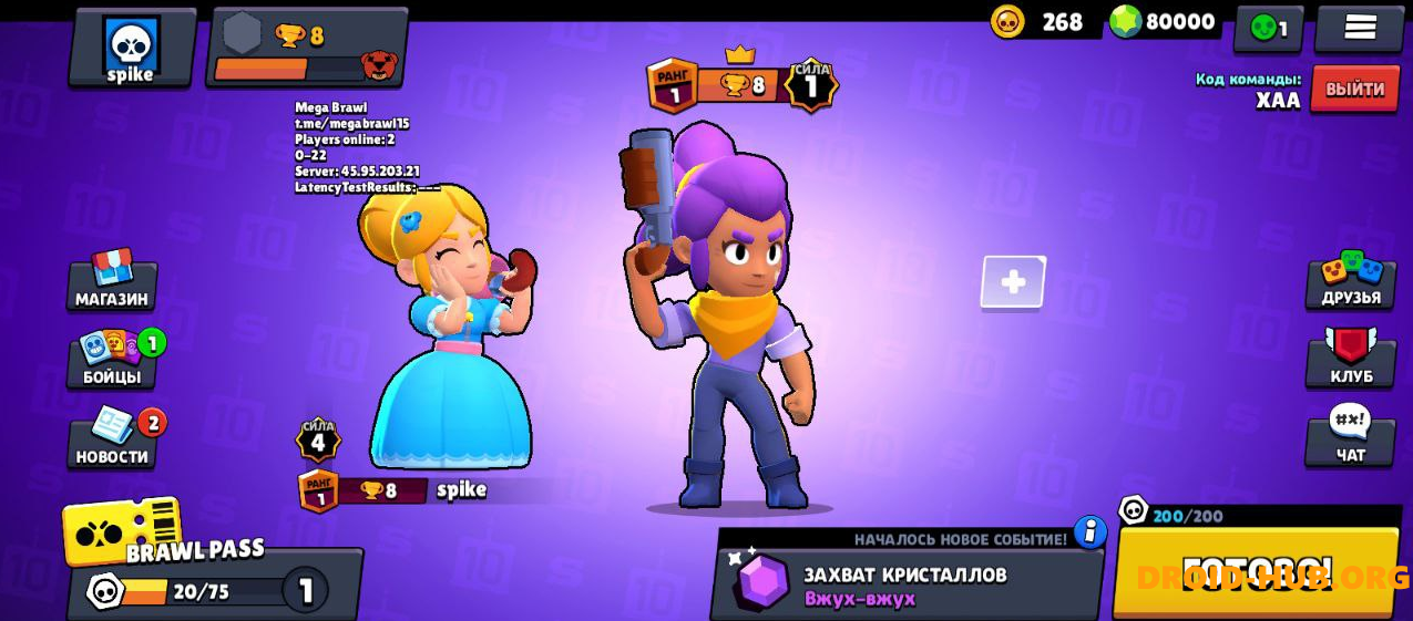 Приватка Mega Brawl