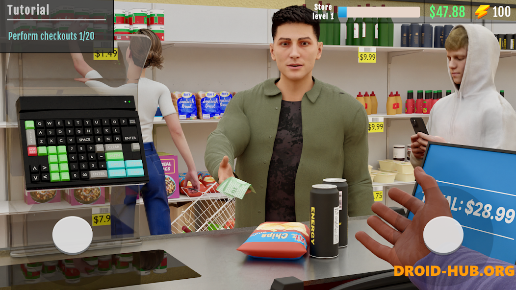 Supermarket Store 3D Simulator