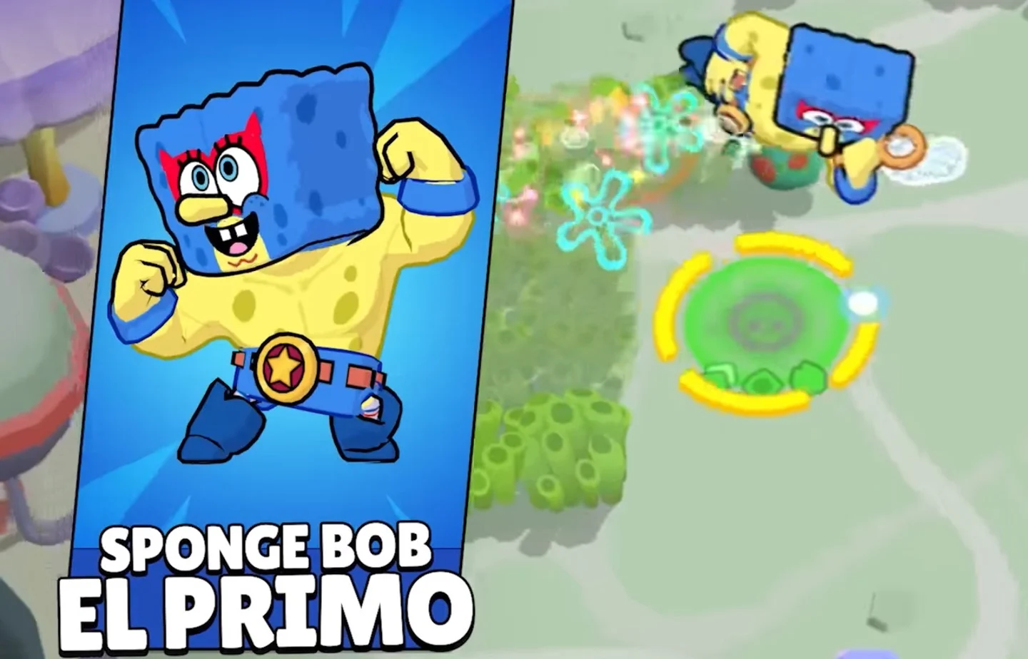 Все скины «Губка Боб» в Brawl Stars