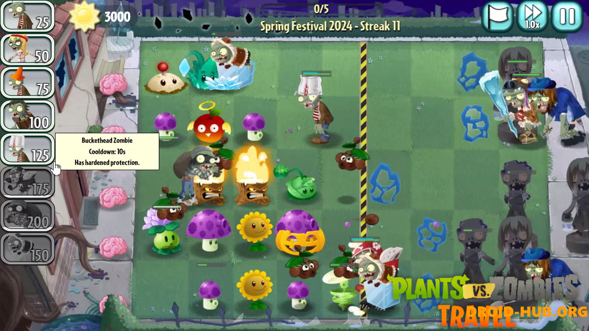 Plants vs Zombies Travel