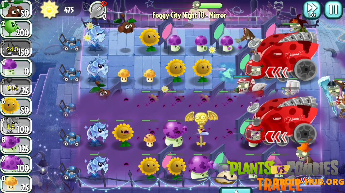 Plants vs Zombies Travel