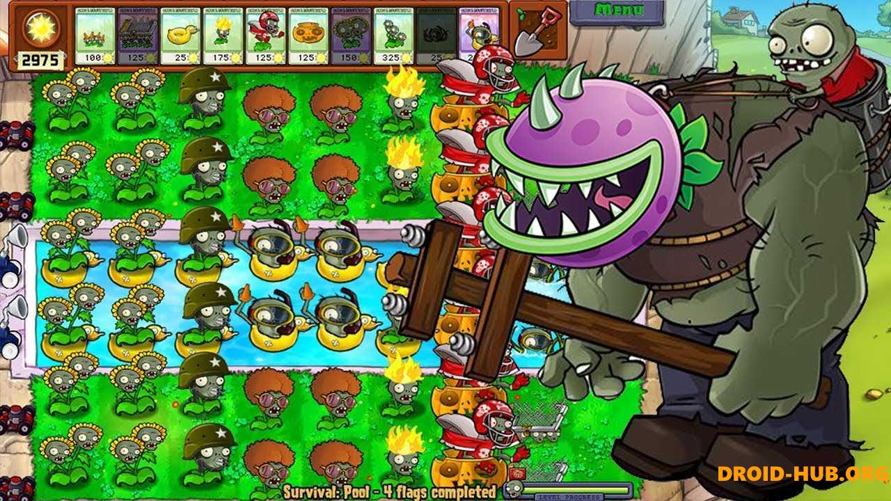 Plants vs. Zombies - Мод на Скрещивание